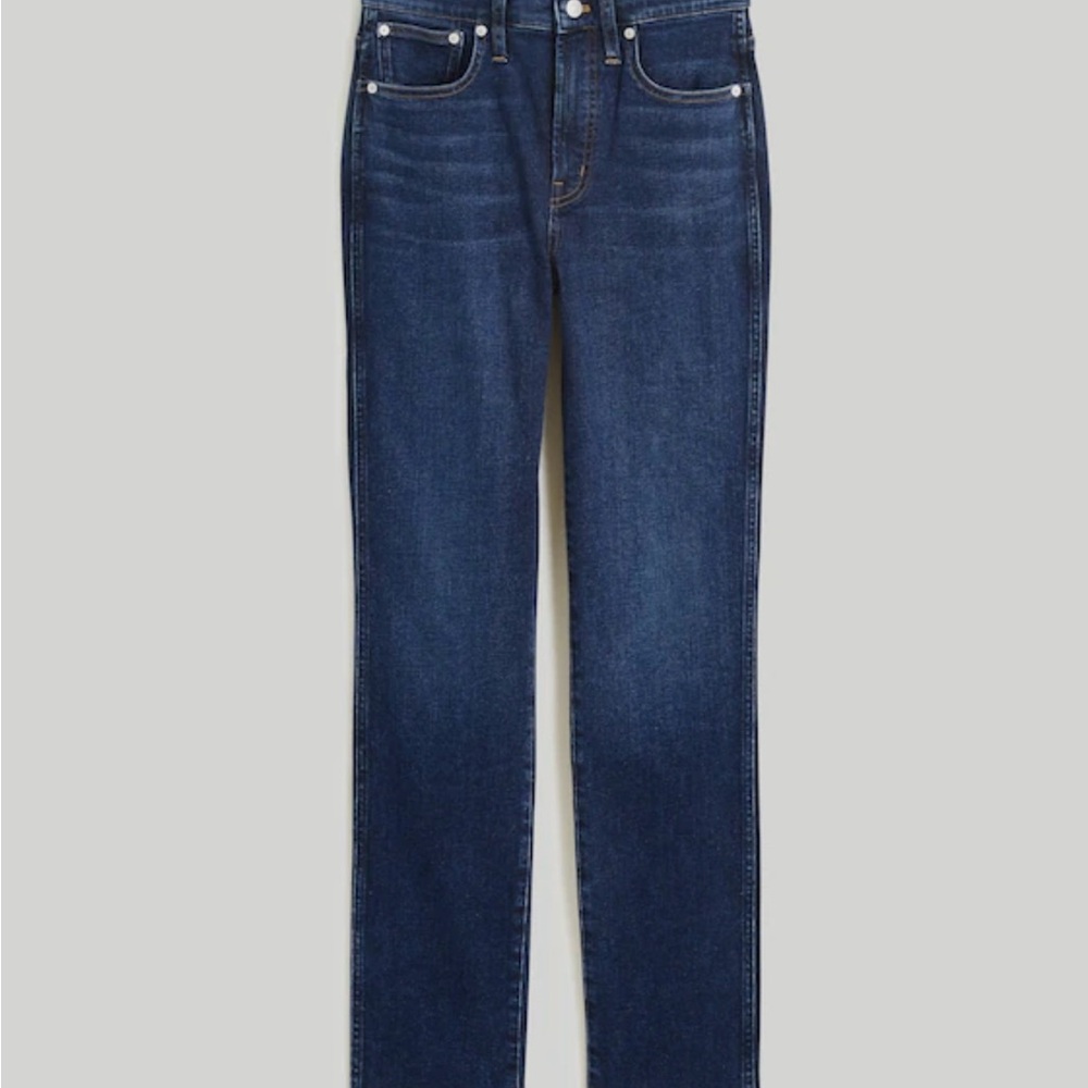 Madewell High Rise Dark Indigo Jeans